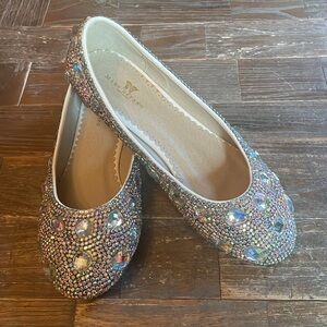 Marc Defang Crystal Jewel Flats🖤